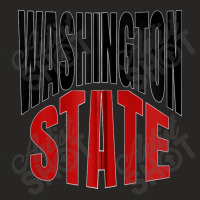 Washington State Zip Hoodie Ladies Fitted T-shirt | Artistshot