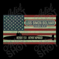 Uss Simon Bolivar Ssbn 641 Benjamin Franklin Class Ballistic Missile Youth Zipper Hoodie | Artistshot