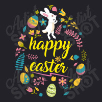 Happy Easter Day Egg Unisex Sherpa-lined Denim Jacket | Artistshot