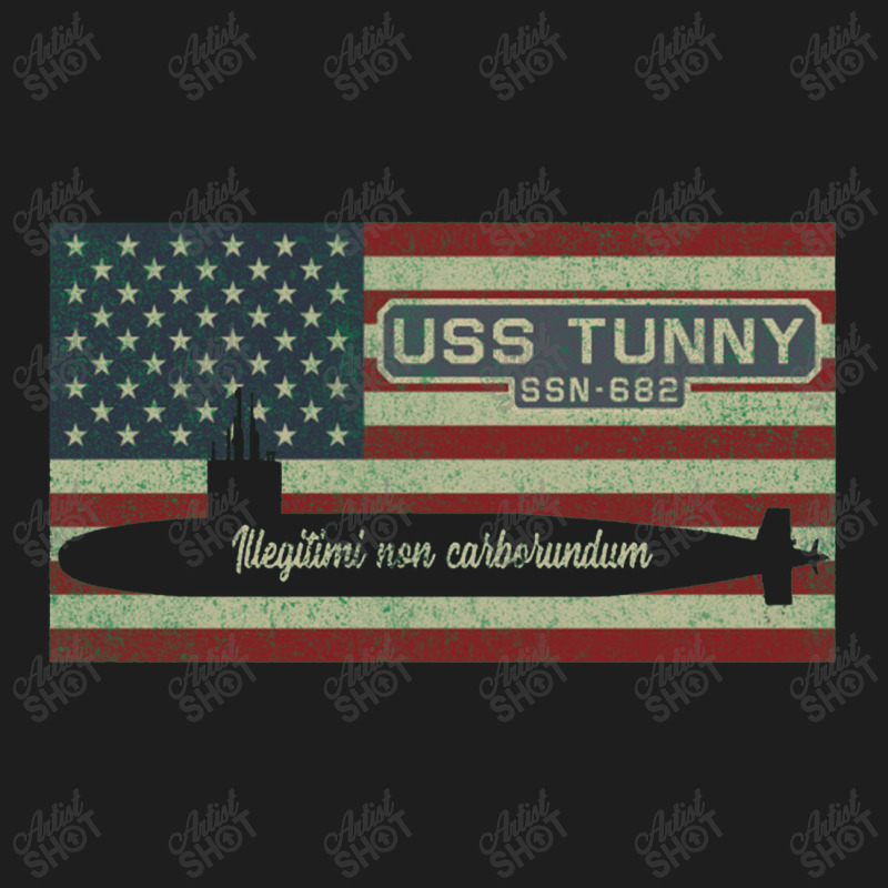 Uss Tunny Ssn 682 Sturgeon Class Nuclear Attack Submarine Vintage Classic T-shirt | Artistshot