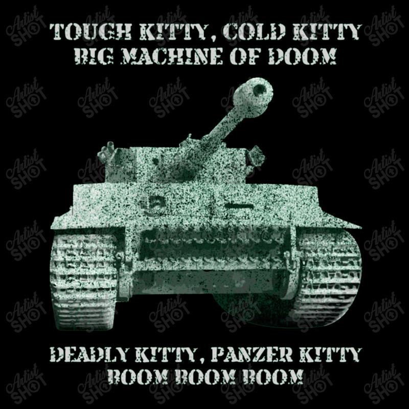 Vi Tiger I Tank Meme Gift Tough Kitty, Cold Kitty   Tiger Tank V-neck Tee | Artistshot