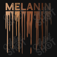 Drippin Melanin  For Women Pride - Black History Gift _002 Metal Print Square | Artistshot