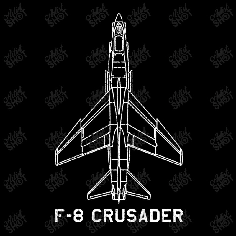 Vought F 8 Crusader Airplane Aircraft Blueprint Plane Art Lightweight Hoodie | Artistshot