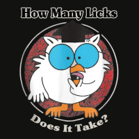 Funny Owl How Many Licks Does It Take Retro Vintage Tank Top Scorecard Crop Tee | Artistshot