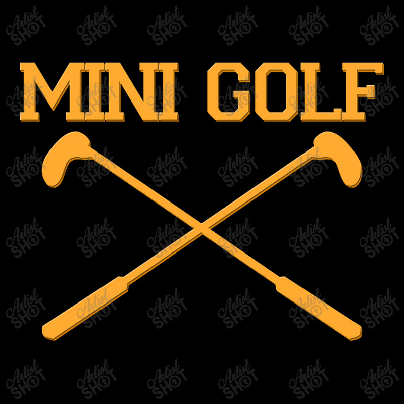 Mini Golf Cropped Hoodie by macklinsampson | Artistshot