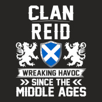 Clan Reid Scottish Family Scotland Mothers Day Fathers Ladies Fitted T-shirt | Artistshot