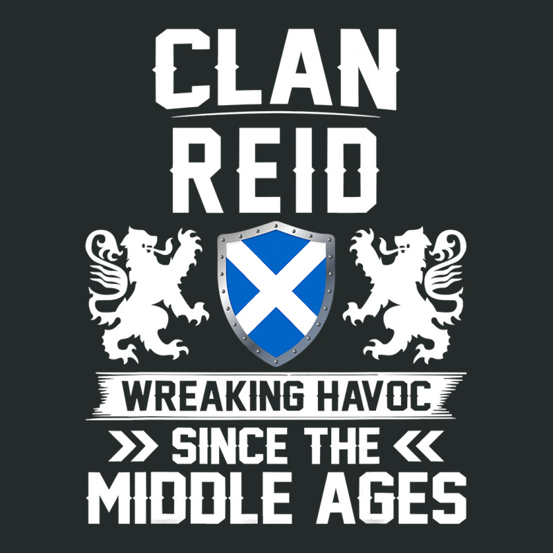 Clan Reid Scottish Family Scotland Mothers Day Fathers Women's Triblend Scoop T-shirt by Aliceartist | Artistshot