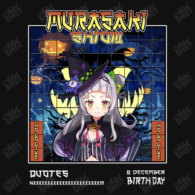 Hololive - Murasaki Shion Round Patch | Artistshot