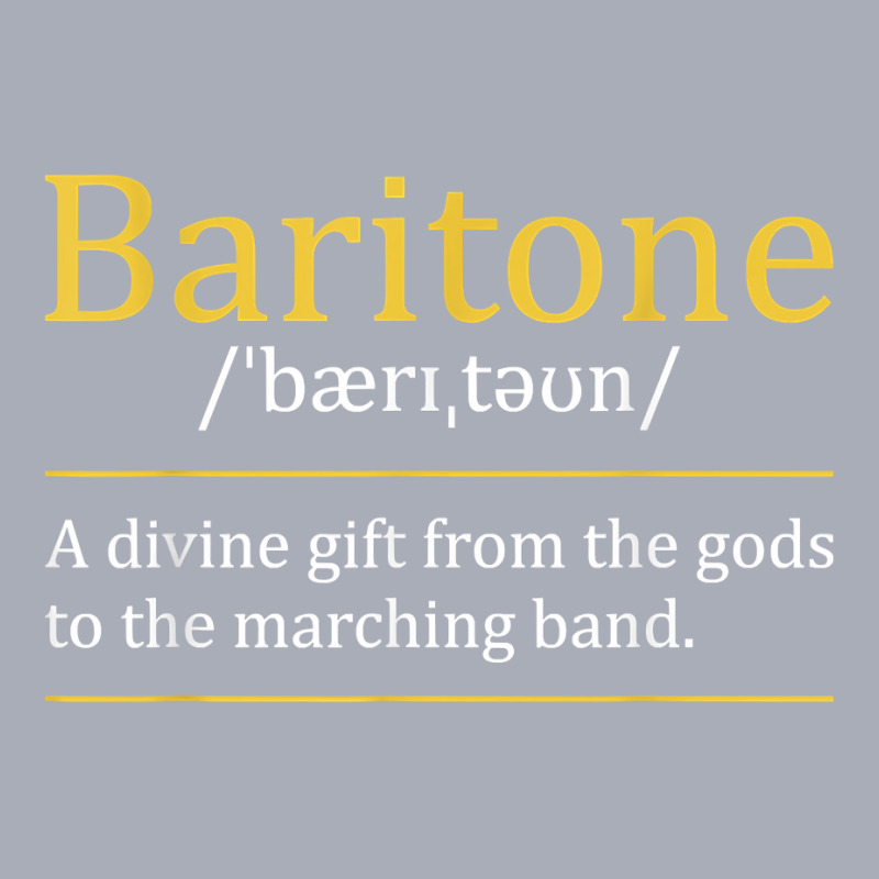 Baritone   Euphonium Marching Bandmaster Music Enthusiast T Shirt Tank Dress | Artistshot