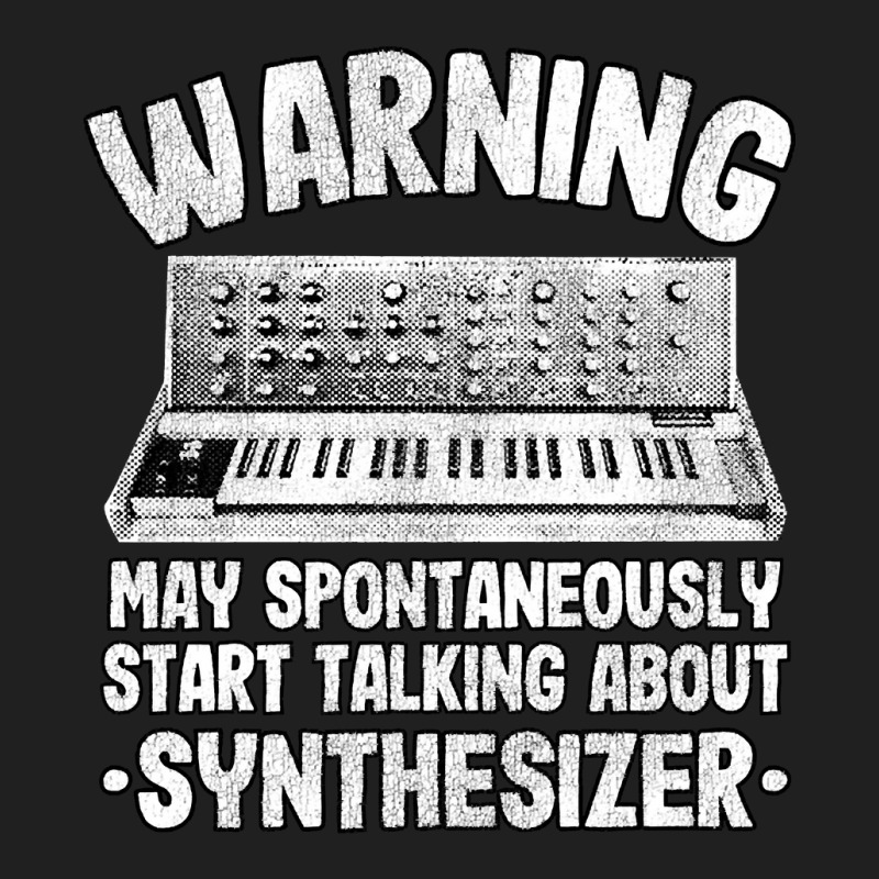 Funny Warning May Talk About Synthesizer Analog Drawstring Bags | Artistshot