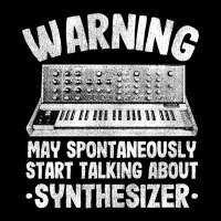 Funny Warning May Talk About Synthesizer Analog Baby Tee | Artistshot