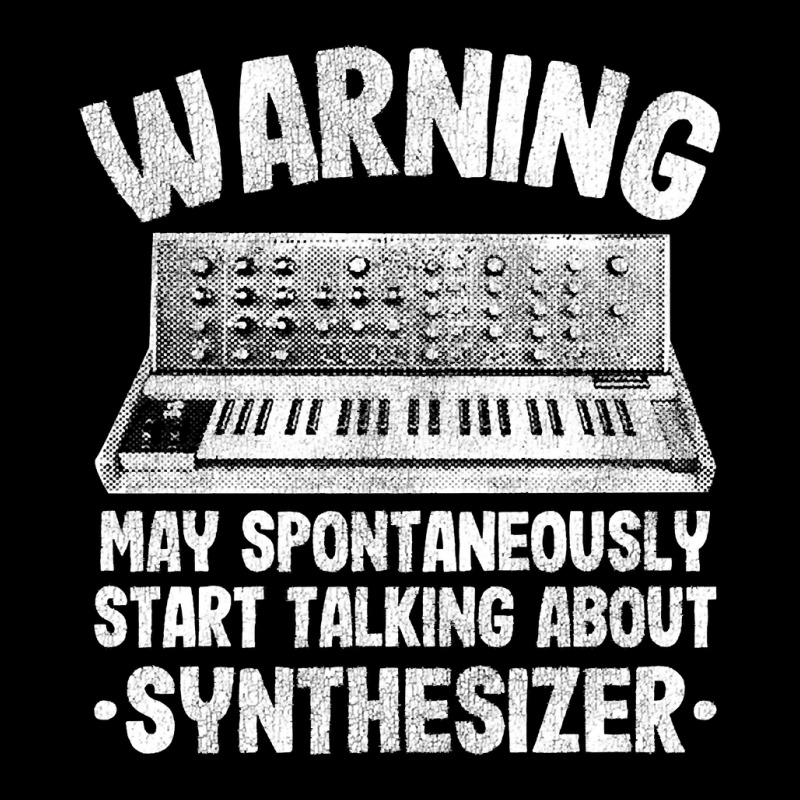 Funny Warning May Talk About Synthesizer Analog Baby Tee | Artistshot