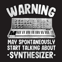 Funny Warning May Talk About Synthesizer Analog Waist Apron | Artistshot