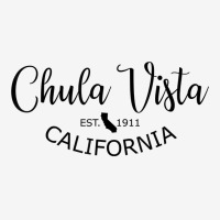 Chula Vista California State Map Chula Vista Ca Us City T Shirt Adjustable Cap | Artistshot