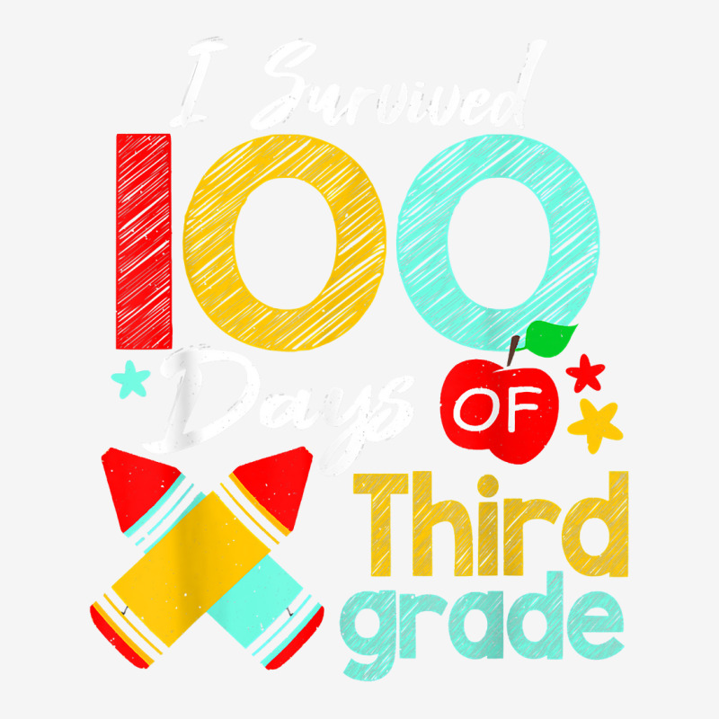 Colors Survived 100th Day Of 3rd Grade 100 Days Of School T Shirt Camper Cup | Artistshot