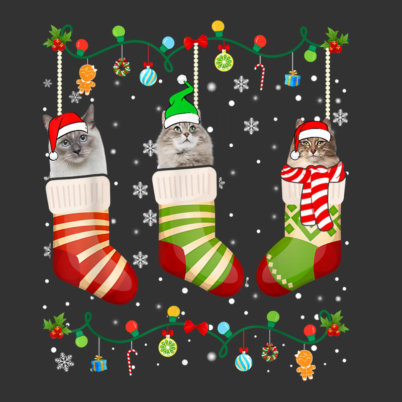 Cute Xmas Cat Pajama Siberian Christmas Socks T Shirt Baby Bodysuit by meritzjla | Artistshot