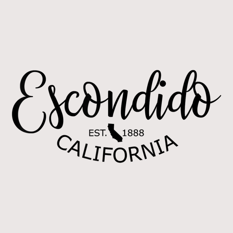 Escondido California State Map Escondido Ca Us City T Shirt Pocket T-shirt | Artistshot