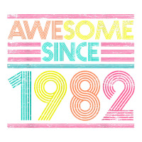 Awesome Since 1982 40th Birthday Gifts 40 Years Old Men's T-shirt Pajama Set | Artistshot