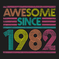 Awesome Since 1982 40th Birthday Gifts 40 Years Old Classic T-shirt | Artistshot