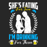 First Time Dad  She's Eating For Two I'm Drinking For Three T Shirt Men's T-shirt Pajama Set | Artistshot