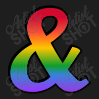 You And I Romantic Rainbow Ampersand Symbol For Queer Gay Lesbian Vale Classic T-shirt | Artistshot