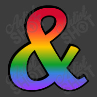 You And I Romantic Rainbow Ampersand Symbol For Queer Gay Lesbian Vale Men's Polo Shirt | Artistshot