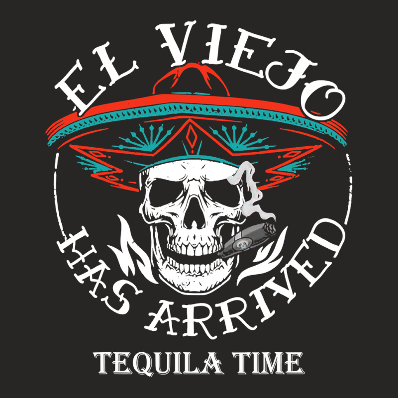 El Viejo Has Arrived Tequila Time Vintage Ladies Fitted T-Shirt by ElizabethAtist | Artistshot