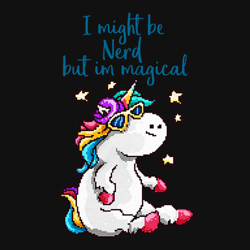 Nerd And Magical Unicorn Baby Beanies by rastyrocl | Artistshot