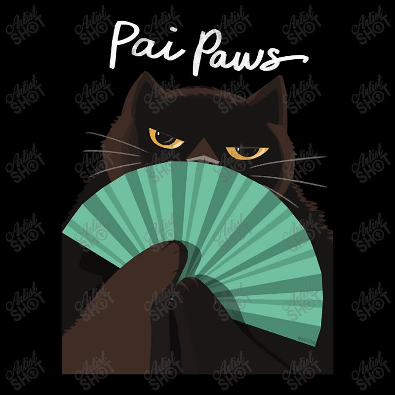 Pai Paws Black Cat Toddler Sweatshirt by macklinsampson | Artistshot