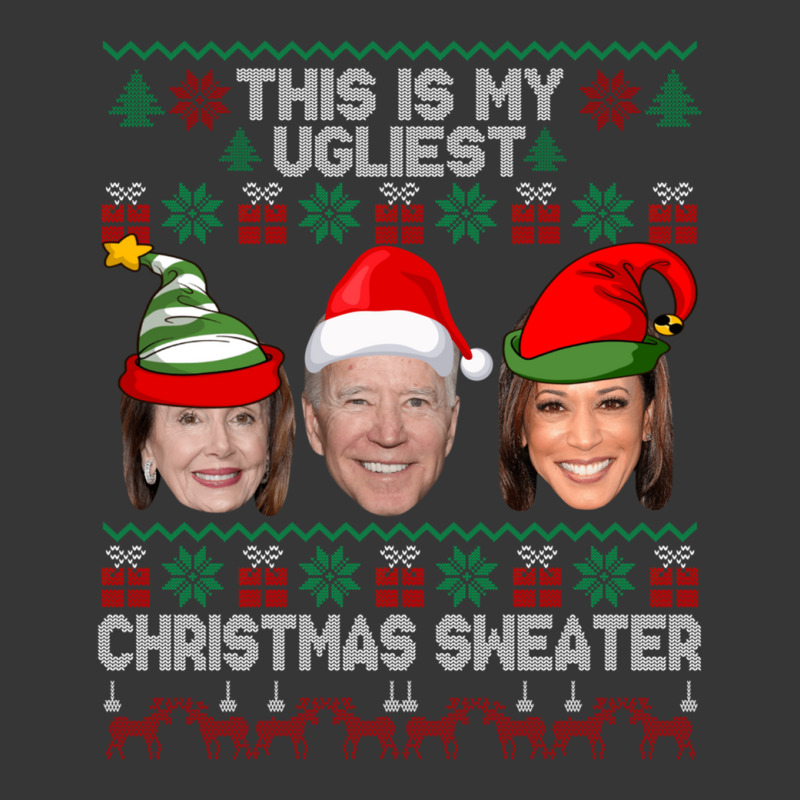 This Is My Ugliest Christmas Sweater Funny Joe Biden Kamala Long Sleev Toddler Hoodie | Artistshot