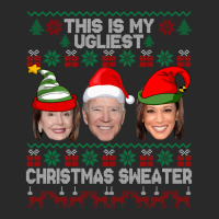 This Is My Ugliest Christmas Sweater Funny Joe Biden Kamala Long Sleev Toddler T-shirt | Artistshot