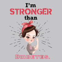 Diabetic Type 1 2 Awareness I'm Stronger Than Diabetes Gift T Shirt Baby Bodysuit | Artistshot