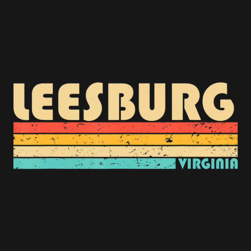 Leesburg Va Virginia City Home Roots Retro 70s 80s Flannel Shirt by hongquangd | Artistshot