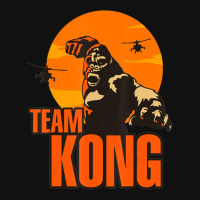 Team Kong Taking Over The City And Helicopters Sunset Holiday Stocking | Artistshot