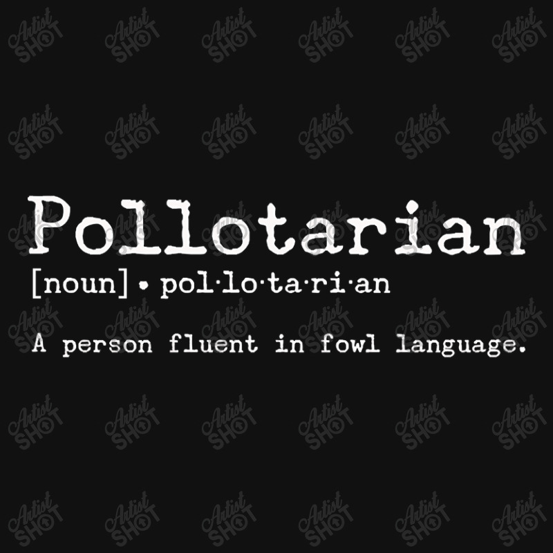 Pollotarian Definition - Fowl Chicken Play On Words Graphic Youth T-shirt by macklinsampson | Artistshot