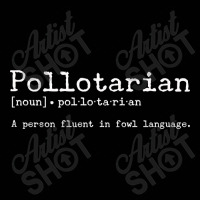 Pollotarian Definition - Fowl Chicken Play On Words Toddler 3/4 Sleeve Tee | Artistshot