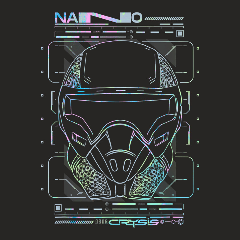 Crysis Remastered Trilogy Nanohelmet Special Edition T Shirt Ladies Fitted T-shirt | Artistshot