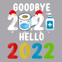 Goodbye 2021 Hello 2022 Santa Hat Mask Syringe New Year Eve T Shirt Youth 3/4 Sleeve | Artistshot