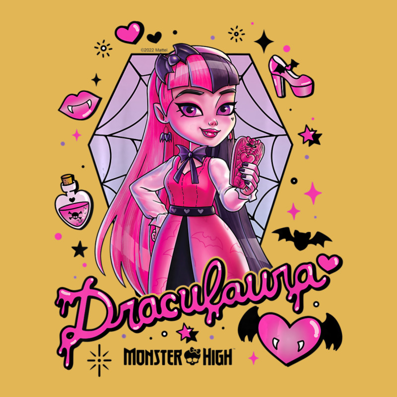 Kids Monster High Draculara Vintage Hoodie And Short Set by rastyrocl | Artistshot