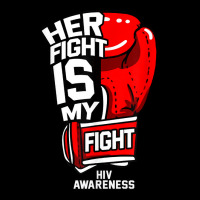 His Fight Is My Fight World Aids Day Hiv Disease Awareness T Shirt Baby Beanies | Artistshot