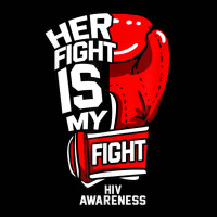 His Fight Is My Fight World Aids Day Hiv Disease Awareness T Shirt Toddler 3/4 Sleeve Tee | Artistshot