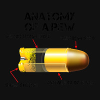 Anatomy Of A Pew Parts Of A Bullet Pro Gun Rights Graphic Youth T-shirt | Artistshot