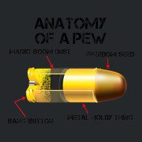 Anatomy Of A Pew Parts Of A Bullet Pro Gun Rights Crewneck Sweatshirt | Artistshot