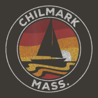 Chilmark Massachusetts Vintage Sailboat 70s Retro Sunset Bucket Hat | Artistshot