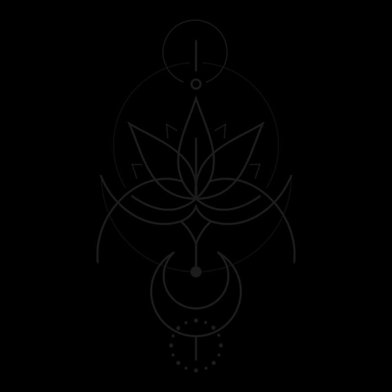 Simple Geometric Lotus Tattoo 2 Baby Tee | Artistshot