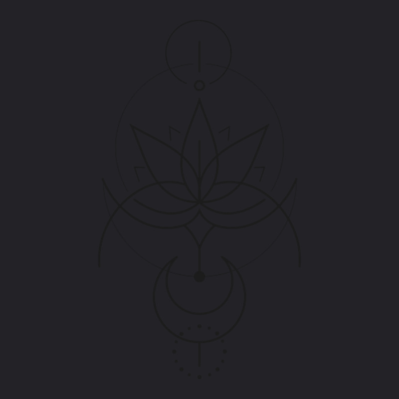 Simple Geometric Lotus Tattoo 2 Youth Tee | Artistshot