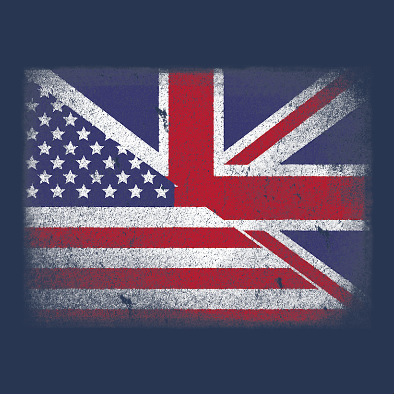 British American Flag  Great Britain Union Jack Men Denim Jacket | Artistshot