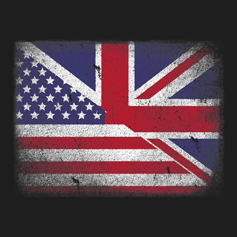 British American Flag  Great Britain Union Jack Classic T-shirt | Artistshot