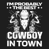 Guns Western Riding   Horse Horseman Rodeo Cowboy T Shirt Classic T-shirt | Artistshot