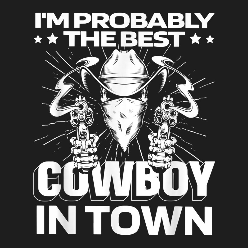 Guns Western Riding   Horse Horseman Rodeo Cowboy T Shirt Classic T-shirt by gswarnkab | Artistshot